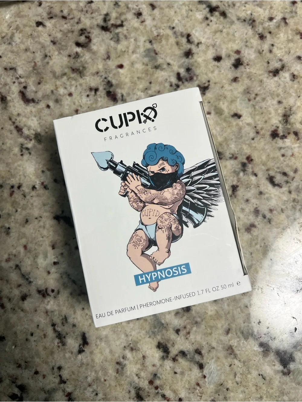 Cupio Kids Hypnosis Body Mist - White & Blue Artwork